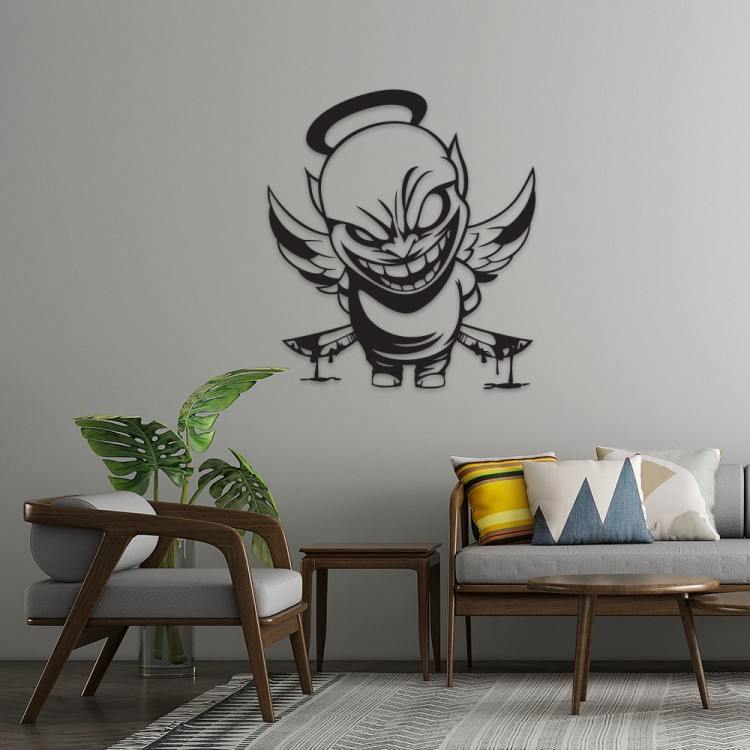 Devils Smile MDF Duvar Dekoru – Etnik ve Modern Tasarım