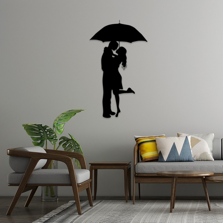 Rainy Kiss MDF Duvar Dekoru – Etnik ve Modern Tasarım