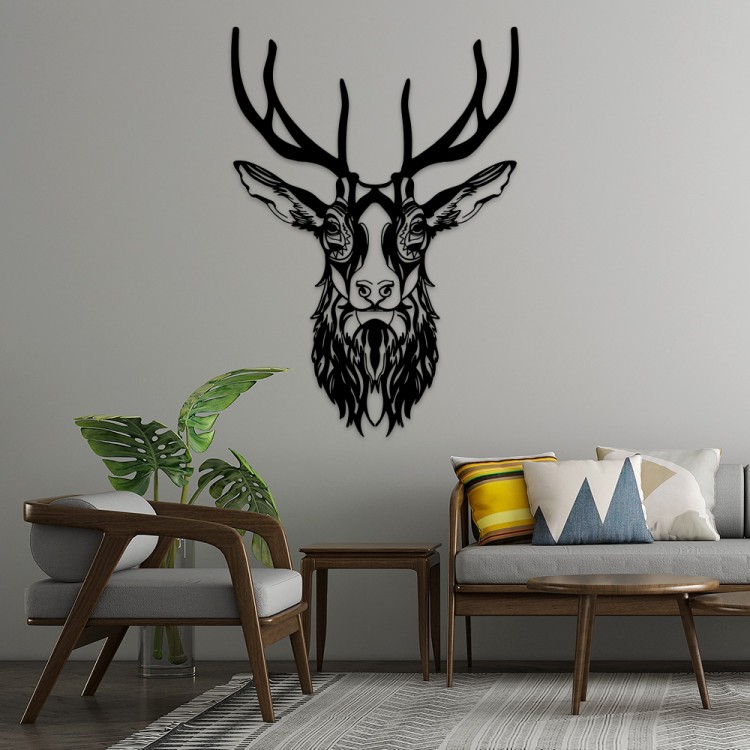 Forest King MDF Duvar Dekoru – Etnik ve Modern Tasarım