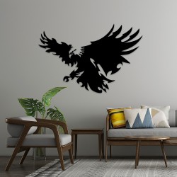 Eagle MDF Duvar Dekoru – Etnik ve Modern Tasarım