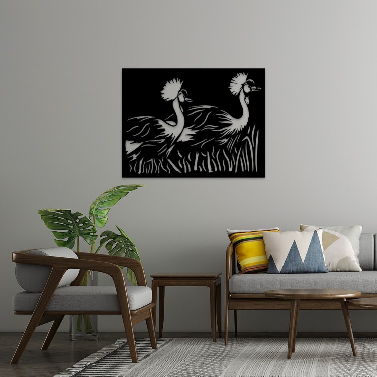 Twin Grace MDF Duvar Dekoru – Etnik ve Modern Tasarım